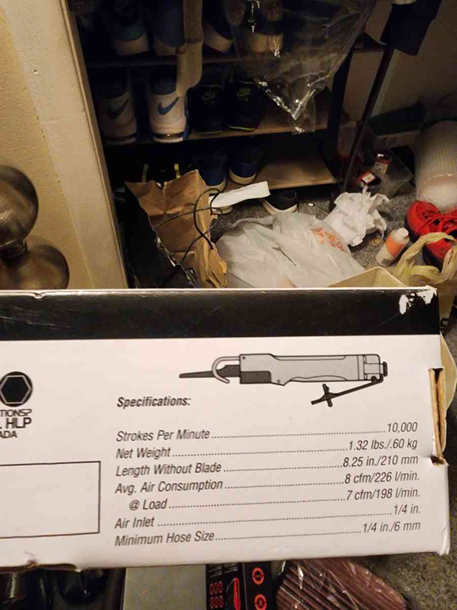 ingersoll rand Ir 429 air reciprocating saw - Pittsburgh, Pennsylvania - FleaMarketBay