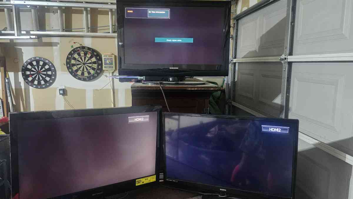 4 36in flatscreen tv - The Colony, Texas