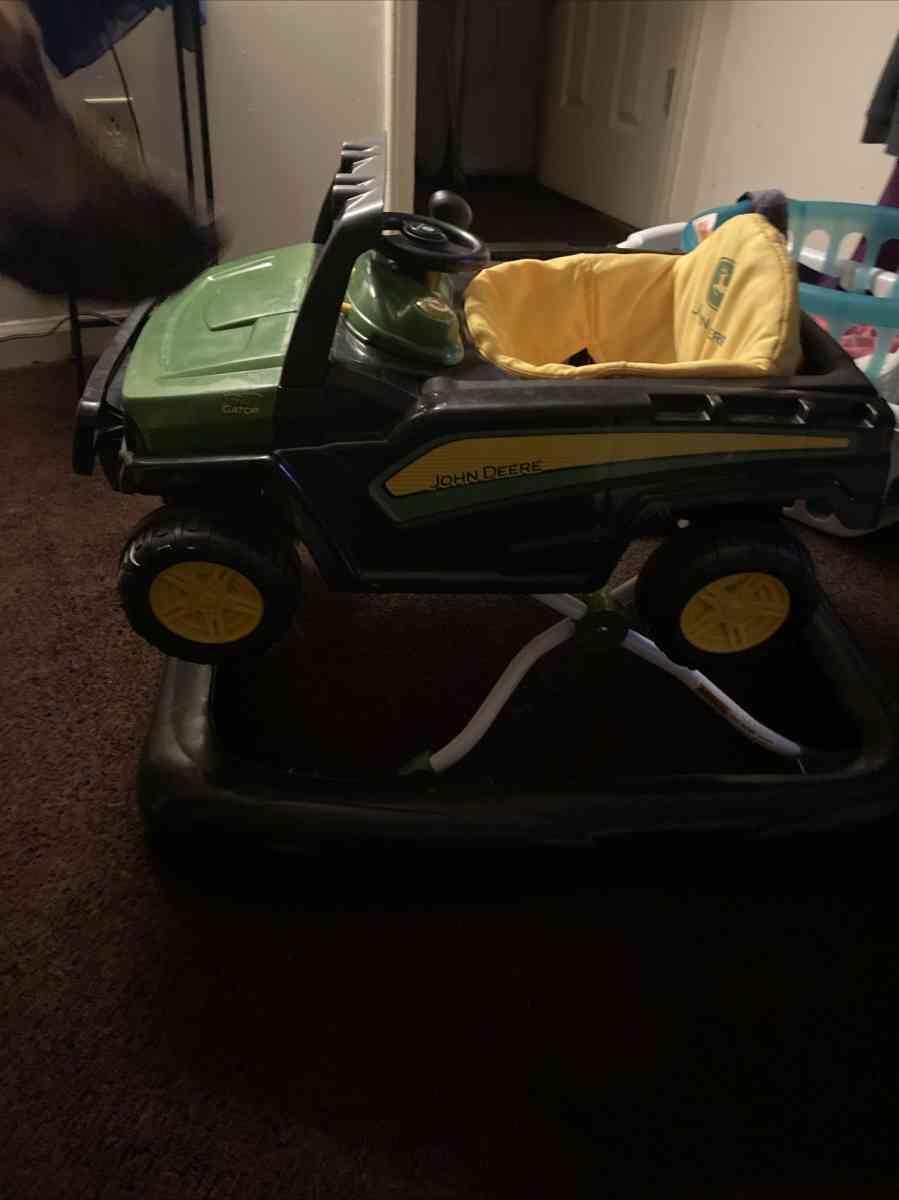 John deer baby walker brand new