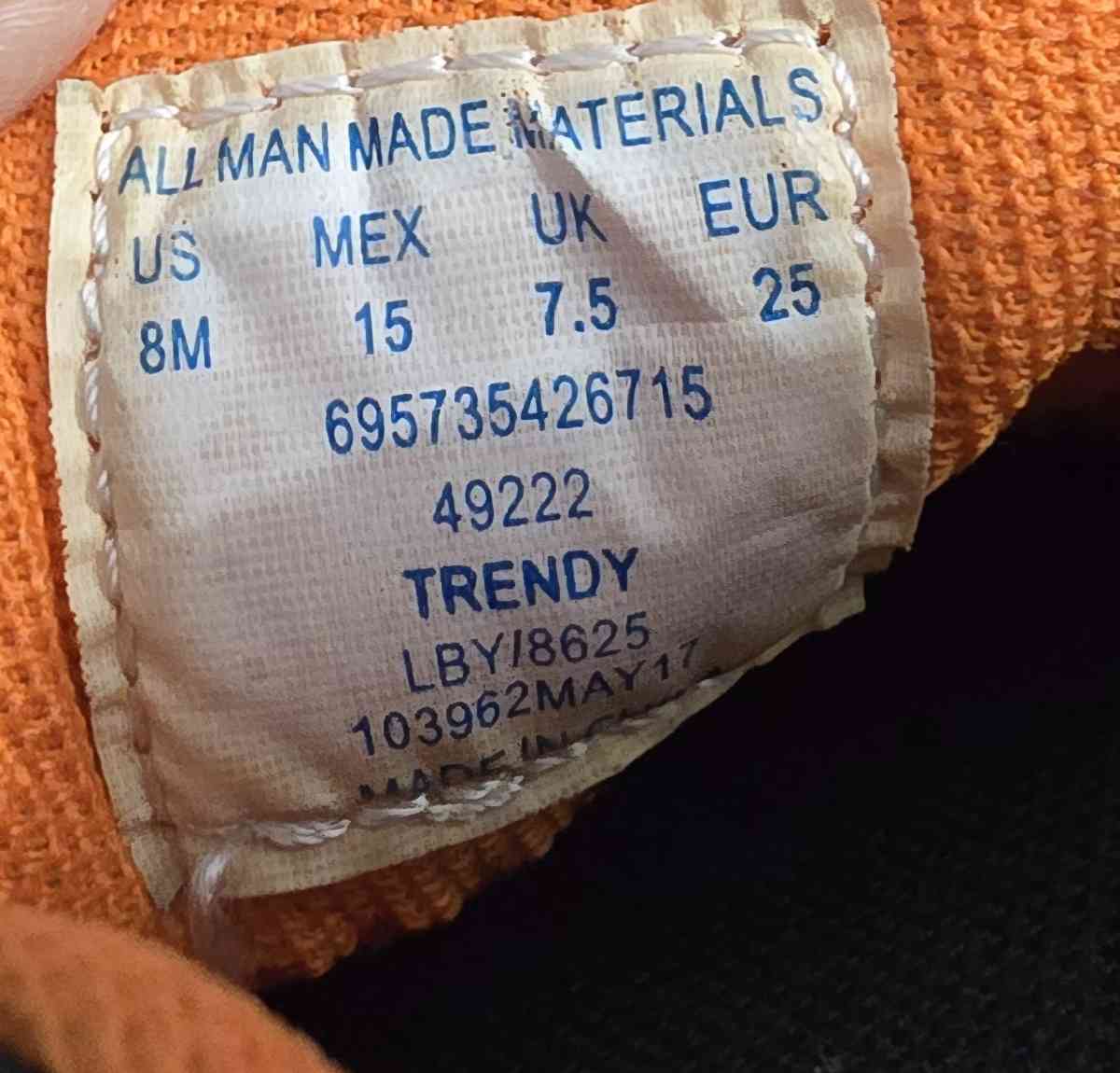 Everlast Infant boys Shoes Size US 8M - Fort Lauderdale, Florida - FleaMarketBay