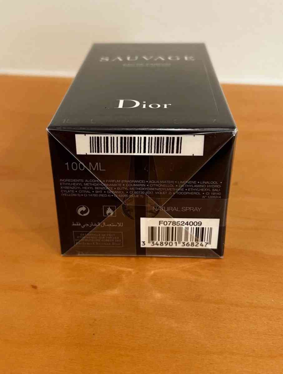 Dior Sauvage Eau de Parfum Spray 100ml 34 fl oz - Union, New Jersey - FleaMarketBay
