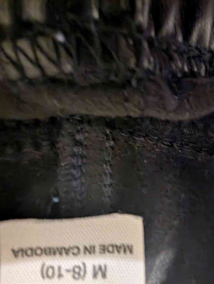 Black Faux Leather Skinny Pants - Joplin, Missouri - FleaMarketBay