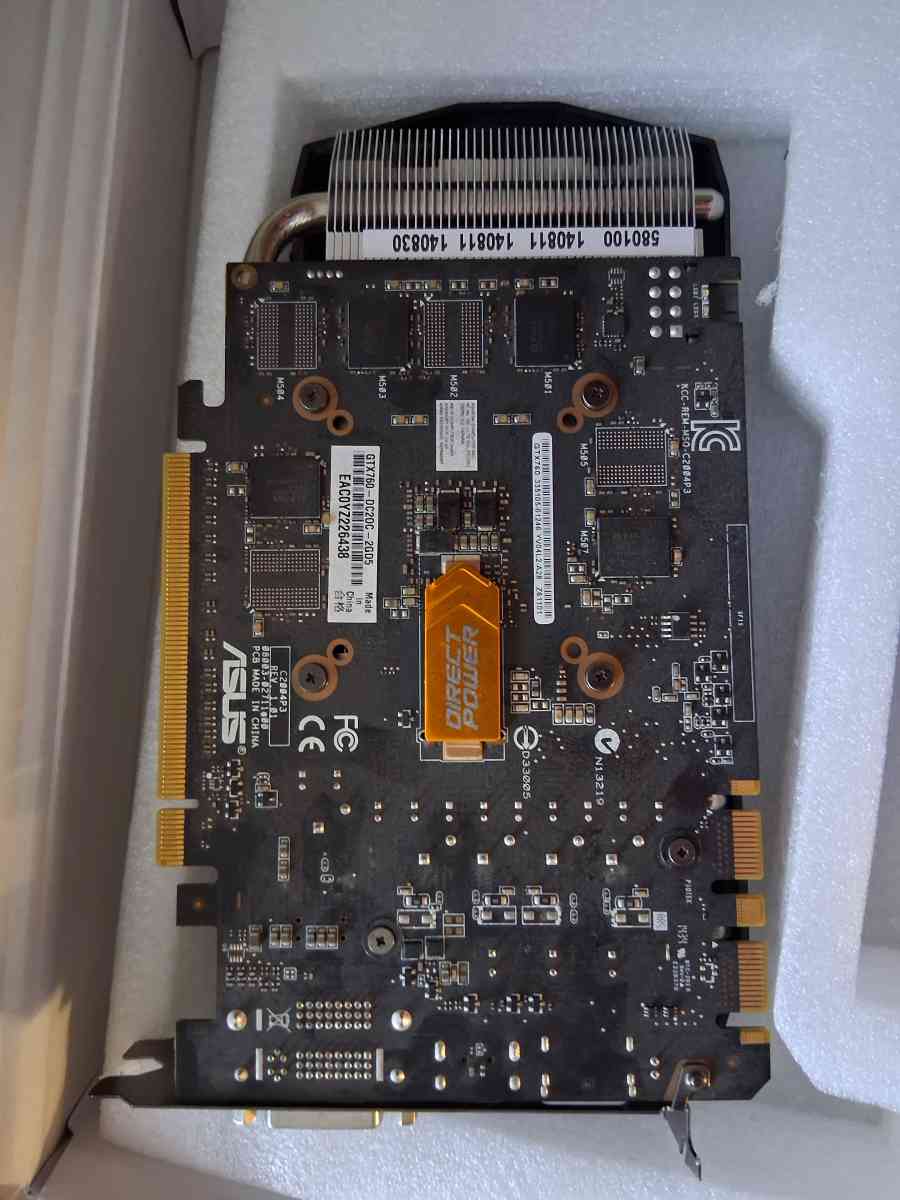 Asus GeForce 760 - Glendale, Arizona - FleaMarketBay