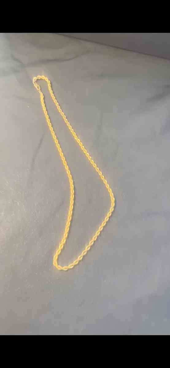 2 New Gold Plated Necklaces - Kissimmee, Florida - FleaMarketBay
