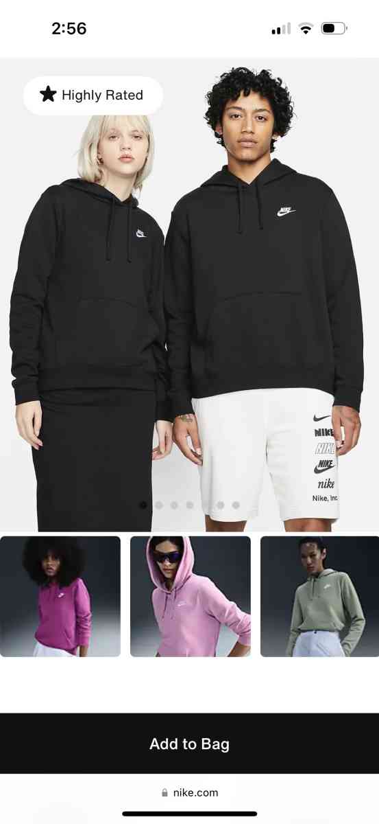 Black Nike Hoodie Mens XL - Fitchburg, Massachusetts - FleaMarketBay