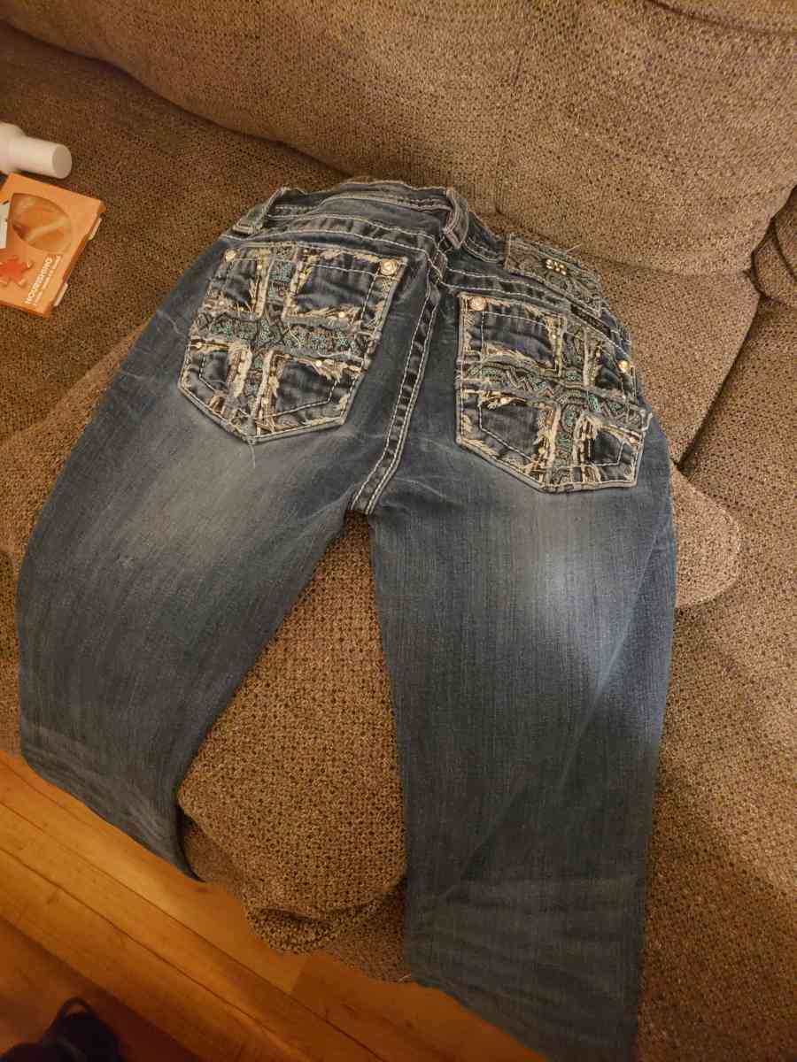 Miss Me Cross bootcut Jeans - Henderson, Kentucky - FleaMarketBay