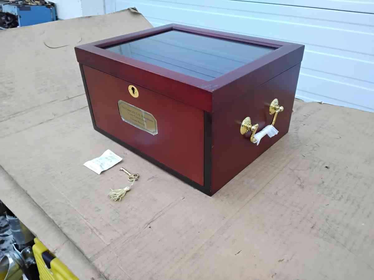 Nice Presidential Coin Collectors Case with Lock Brand New - Williamstown, New Jersey - FleaMarketBay