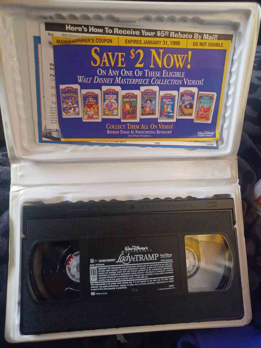 Disney VHS - Denver, Colorado - FleaMarketBay