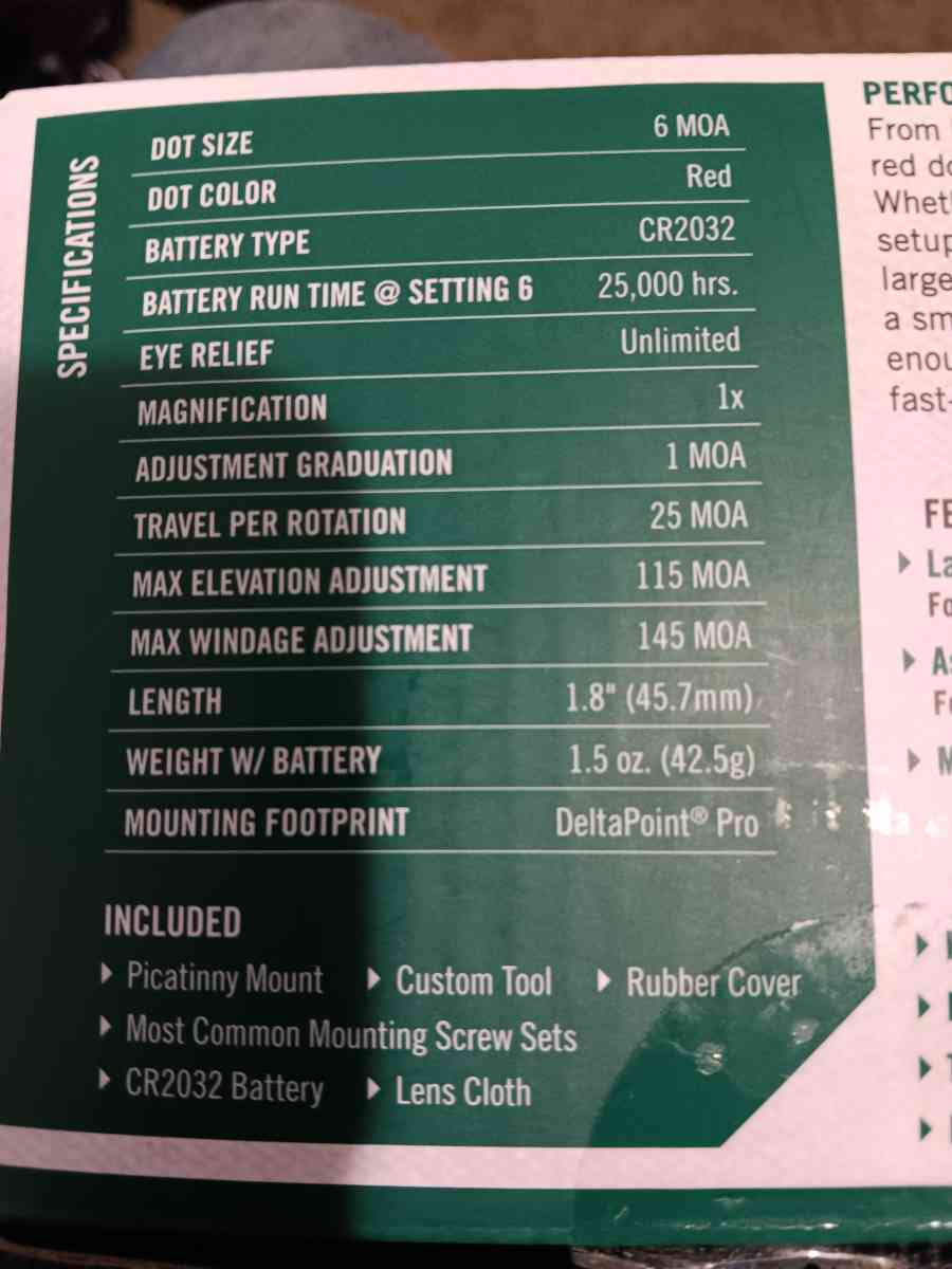 vortex defender st red dot - Franklin, Missouri - FleaMarketBay