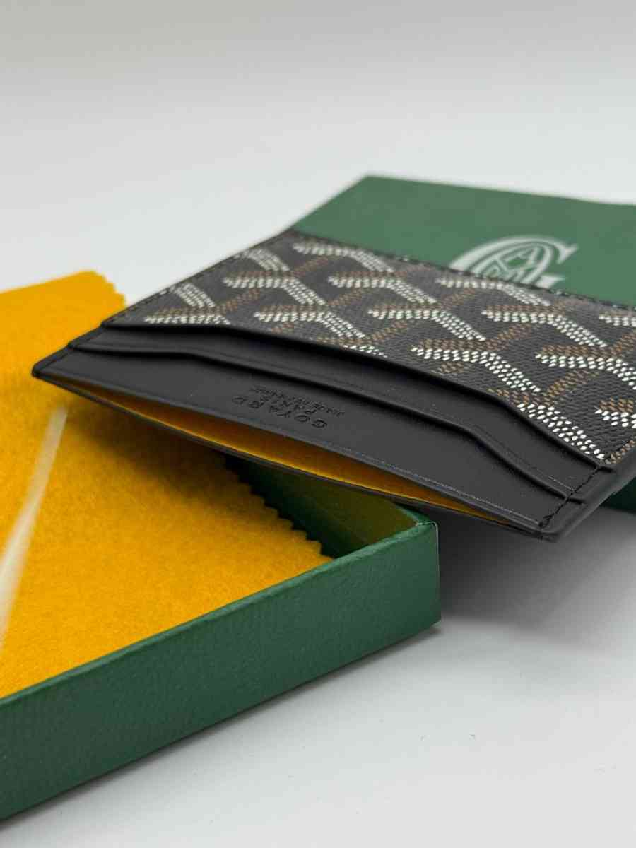 Black And White Goyard Card Holder - Corpus Christi, Texas - FleaMarketBay