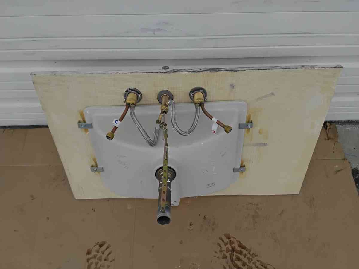 Bathroom Granite Vanity Top with Sink Faucet Display Model - Williamstown, New Jersey - FleaMarketBay