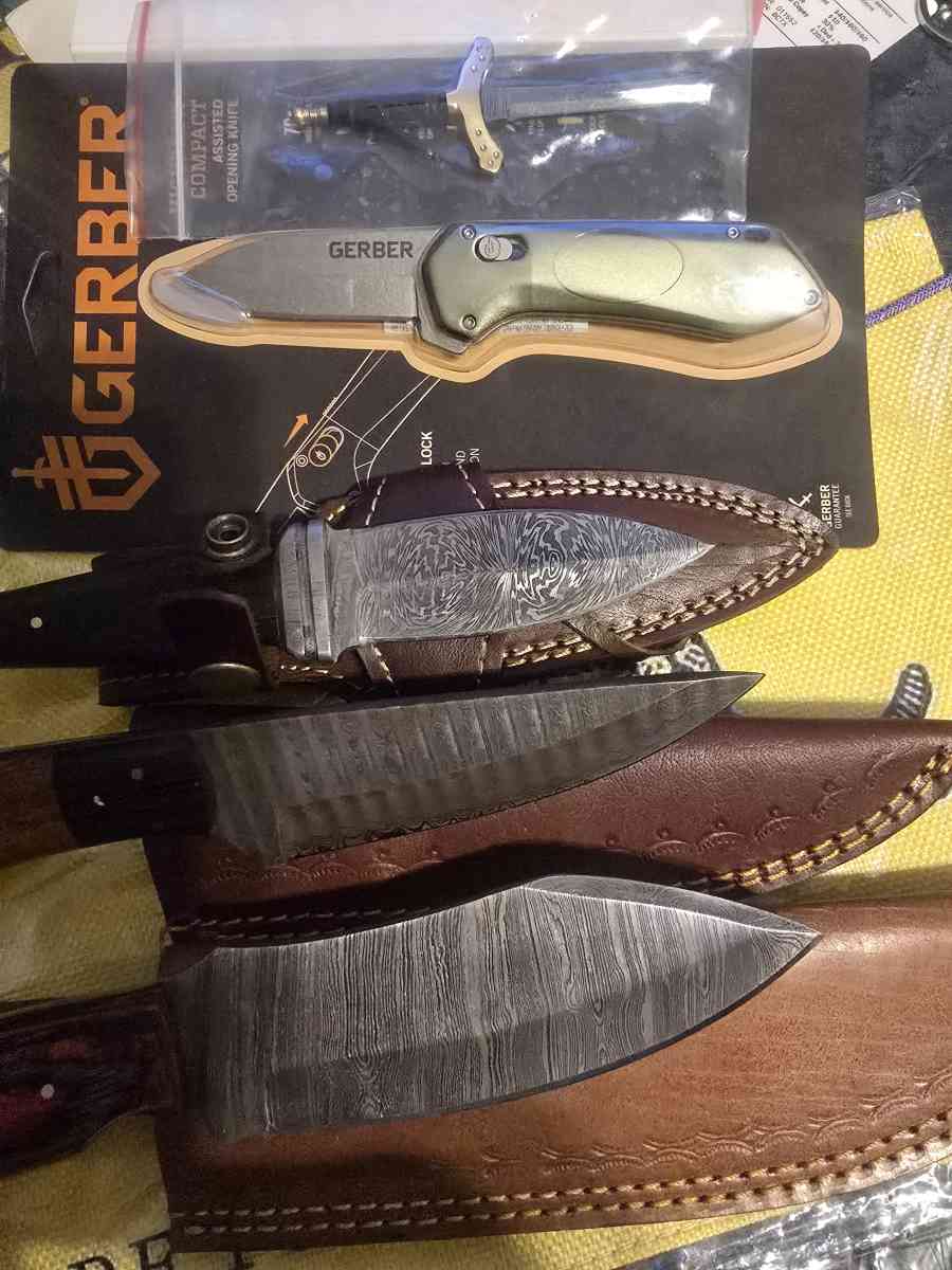 Damascus Steel knives - Corpus Christi, Texas - FleaMarketBay