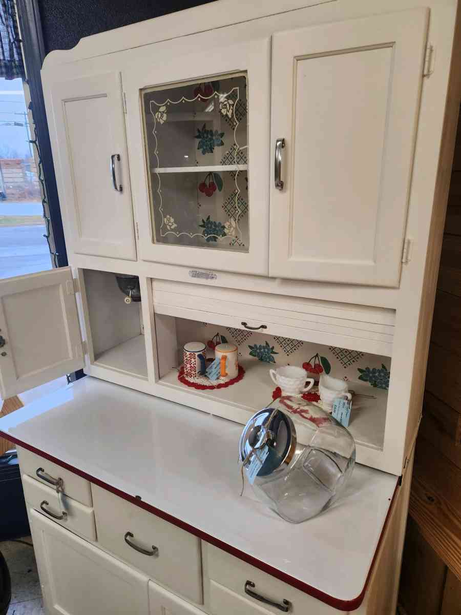 Antique Hoosier Cabinet Refinished - Alexander, North Carolina - FleaMarketBay