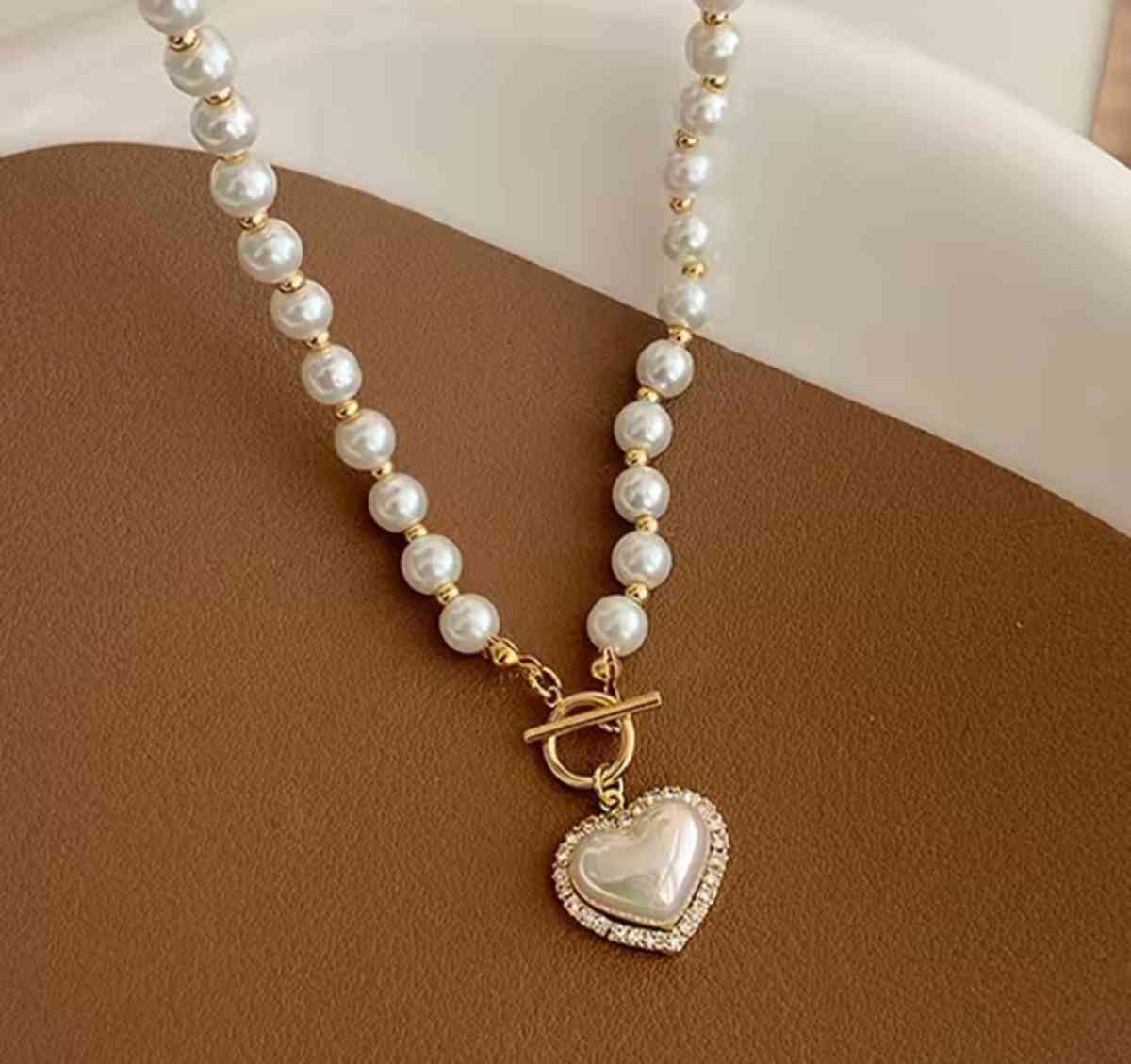 Pearl Heart Necklace - Minneapolis, Minnesota