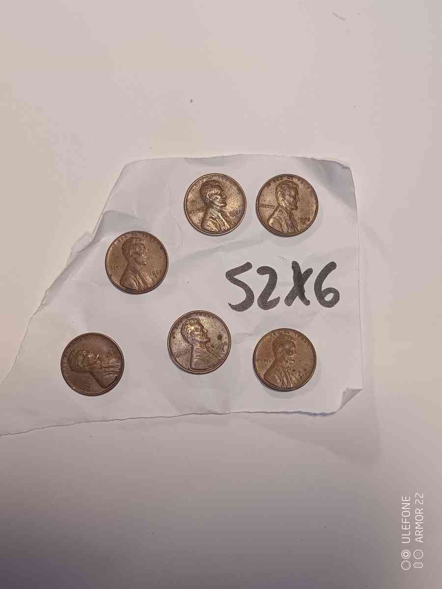 Wheat Pennys 5 Each B - North Miami Beach, Florida - FleaMarketBay