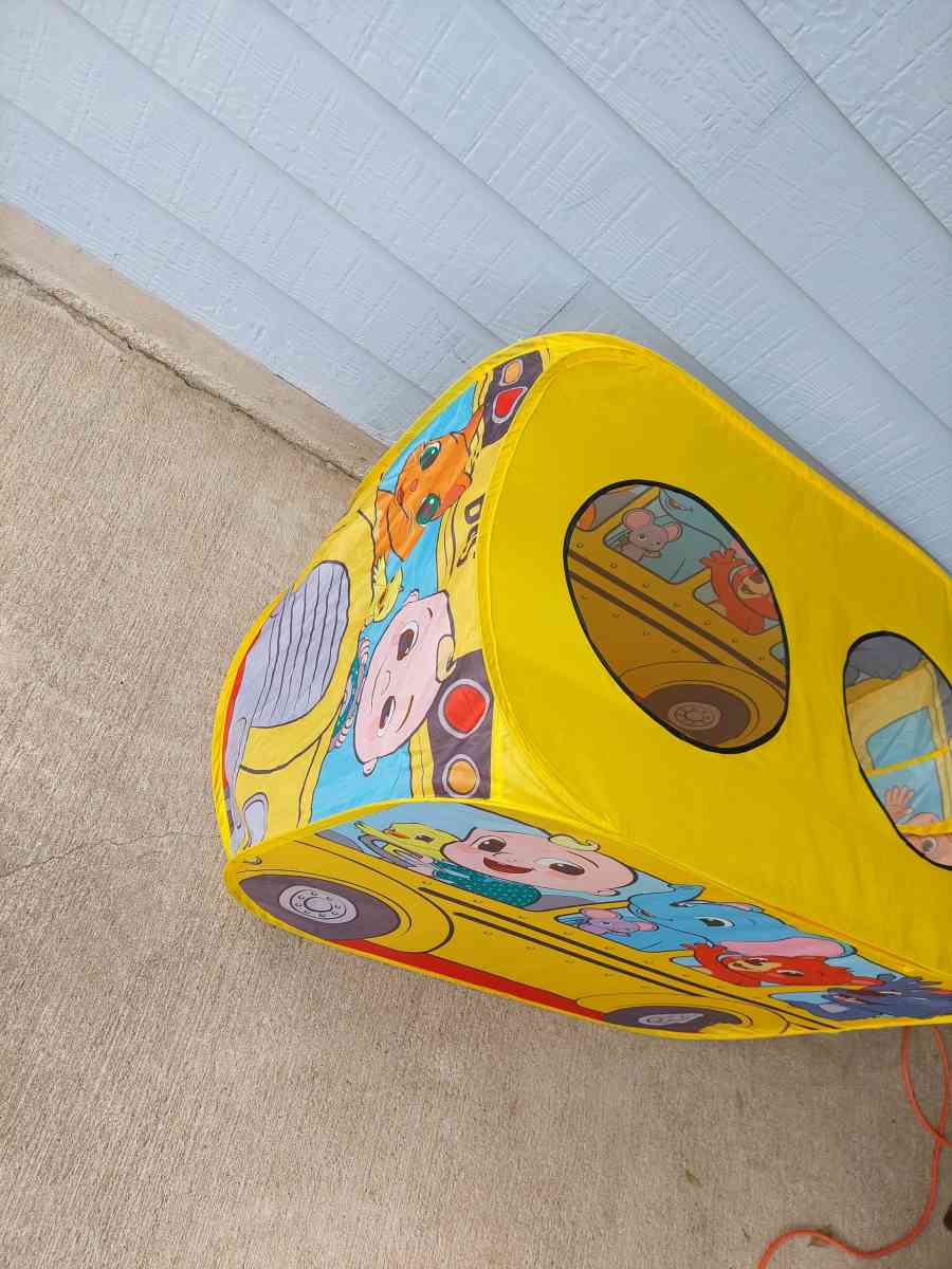 school bus pop up tent - Austin, Texas