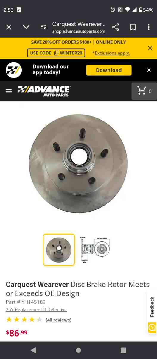 front brake pads and 2 front rotors - San Antonio, Texas - FleaMarketBay