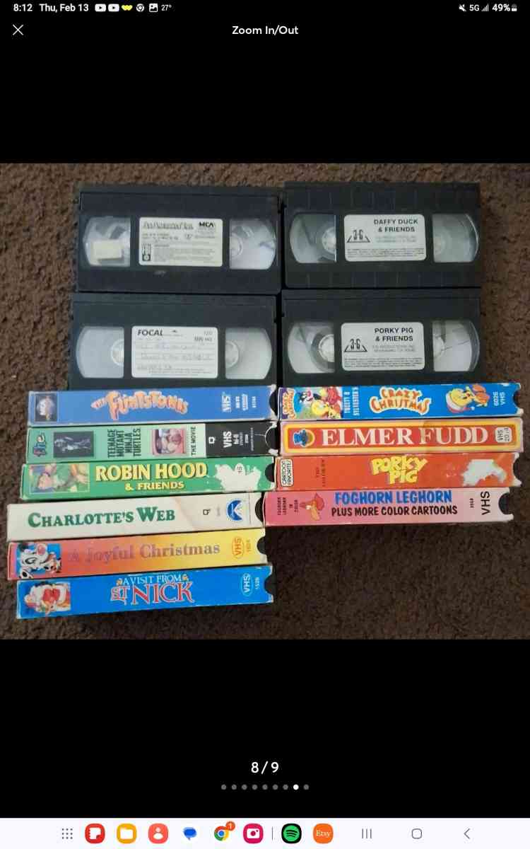 vhs taps lot - Borger, Texas - FleaMarketBay