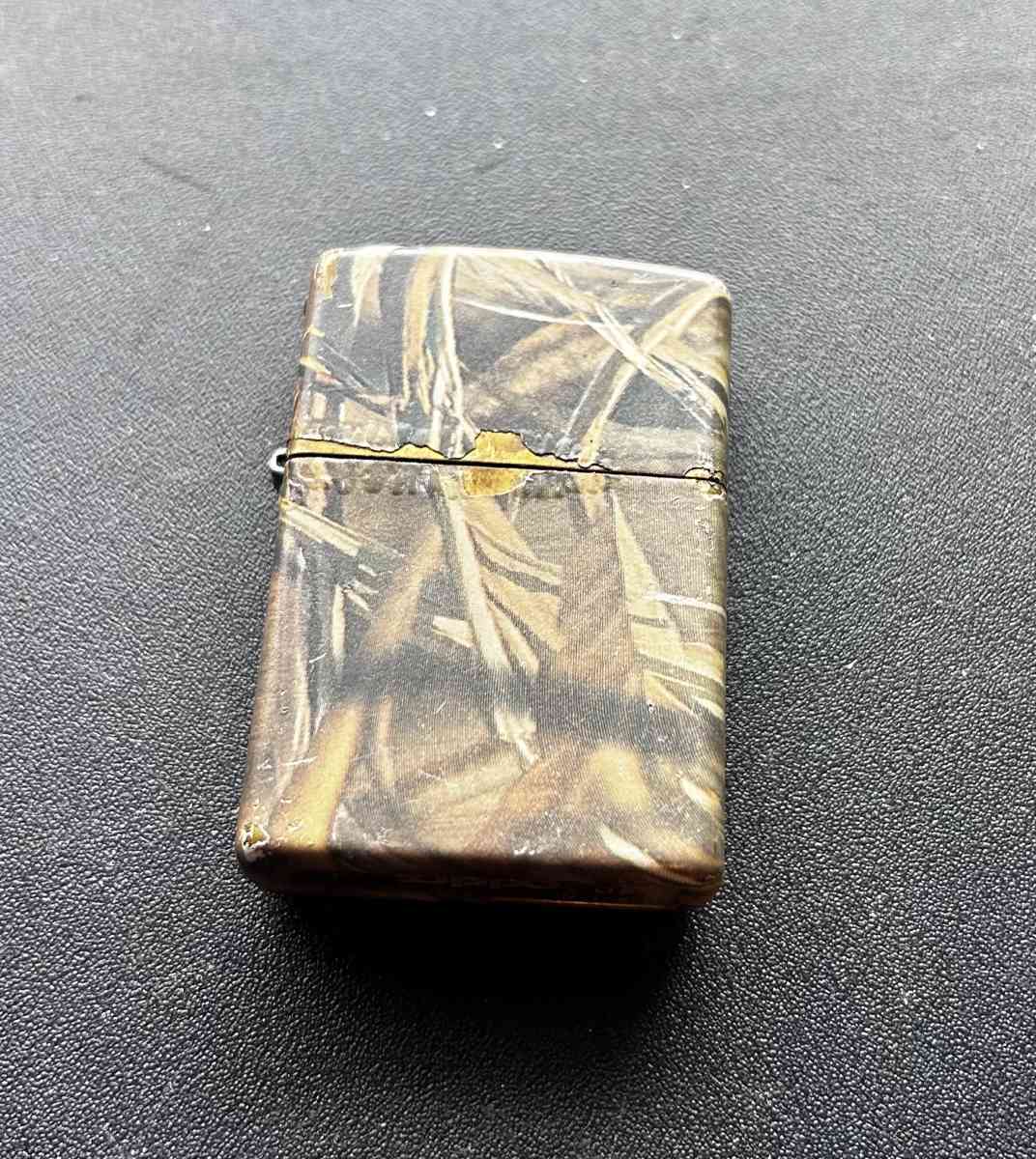 camo 2005 zippo lighter - Obion, Tennessee - FleaMarketBay