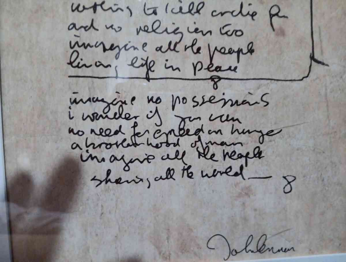 Imagine lyrics by john legend - Abilene, Texas