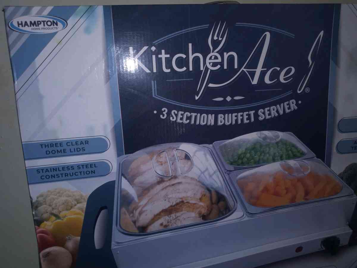 tres set de charolas para mantener la comida caliente - Bell, California - FleaMarketBay