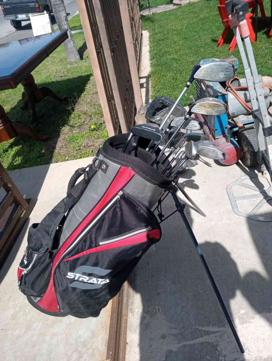 strata golf clubs and bag - La Puente, California - FleaMarketBay