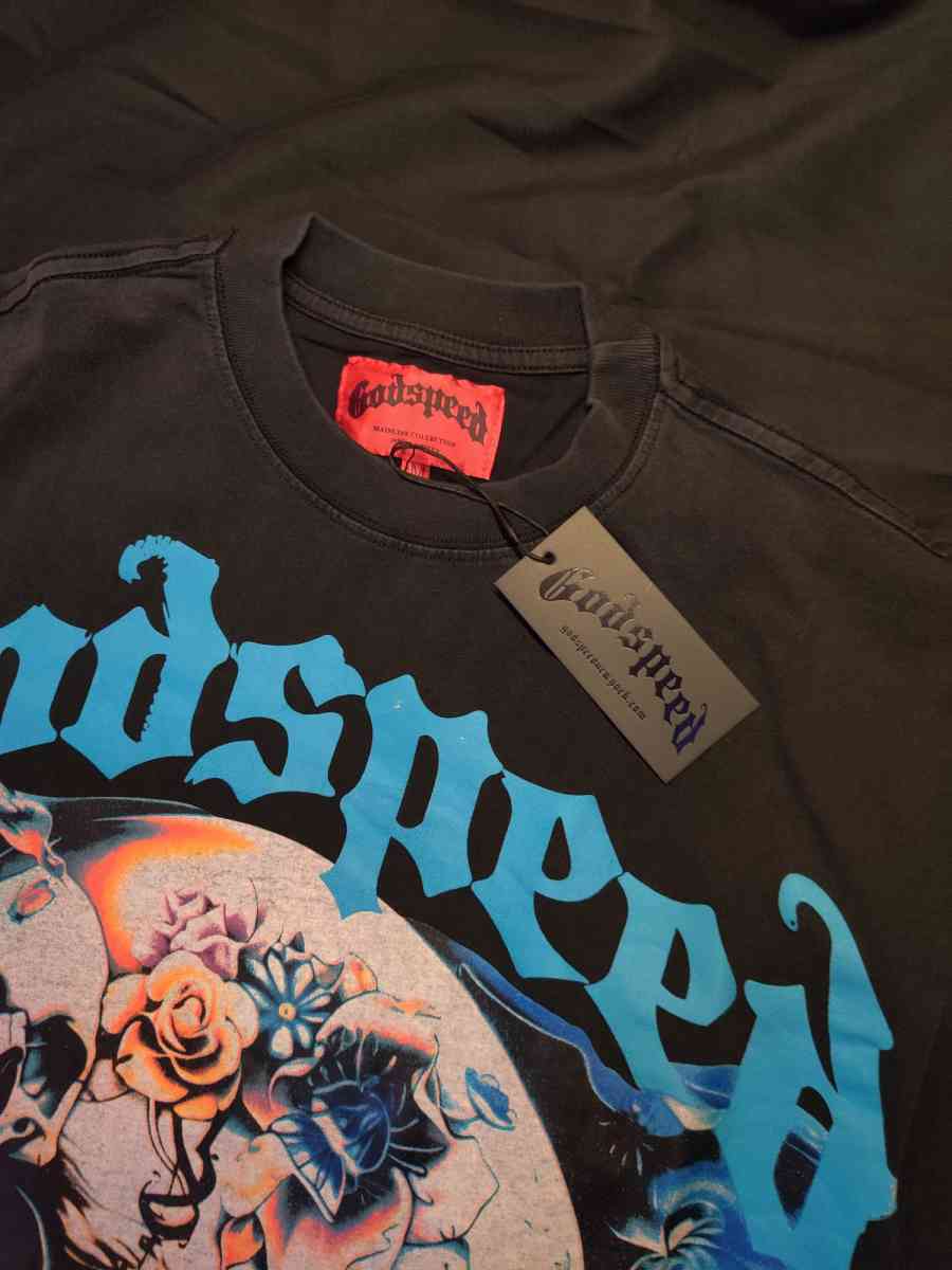 Godspeed Eternal Dream Bone Tee Black - Union, New Jersey - FleaMarketBay