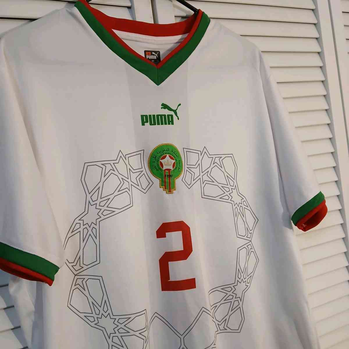 Authentic World Cup Morocco Hakimi Jersey Size 3XL - Indianapolis, Indiana - FleaMarketBay