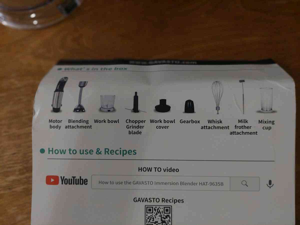 Gavasto Design Patent Protection  Hand Blander - Austin, Texas - FleaMarketBay