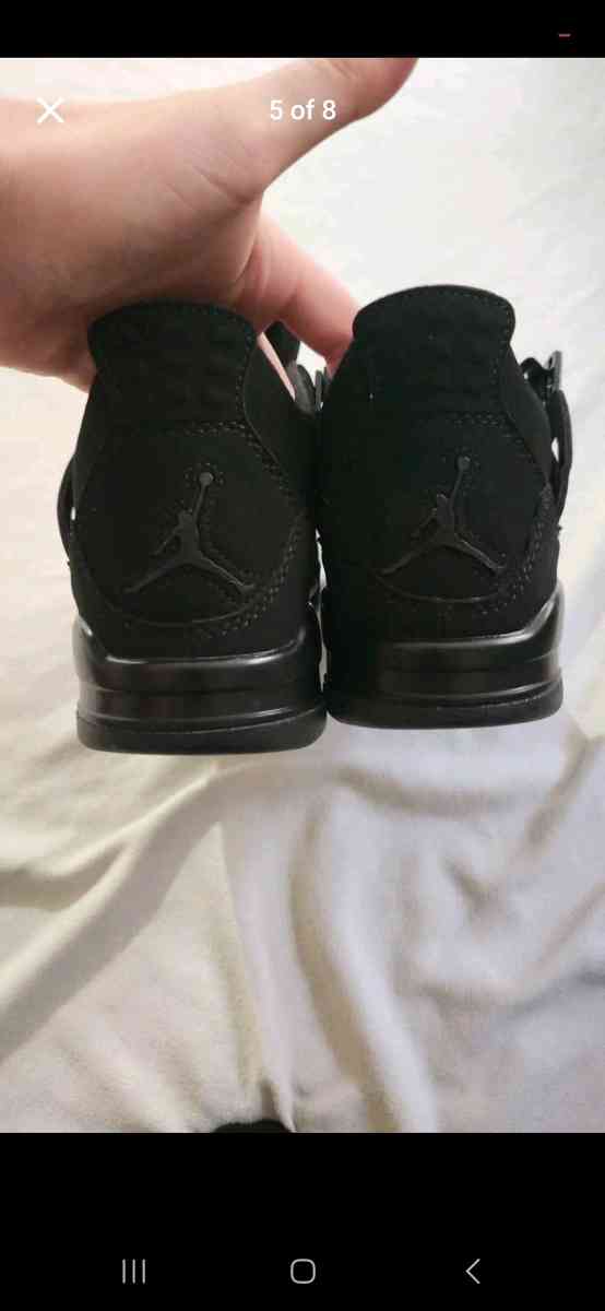 Jordan 4 Black cats size 11 men - Gainesville, Virginia - FleaMarketBay