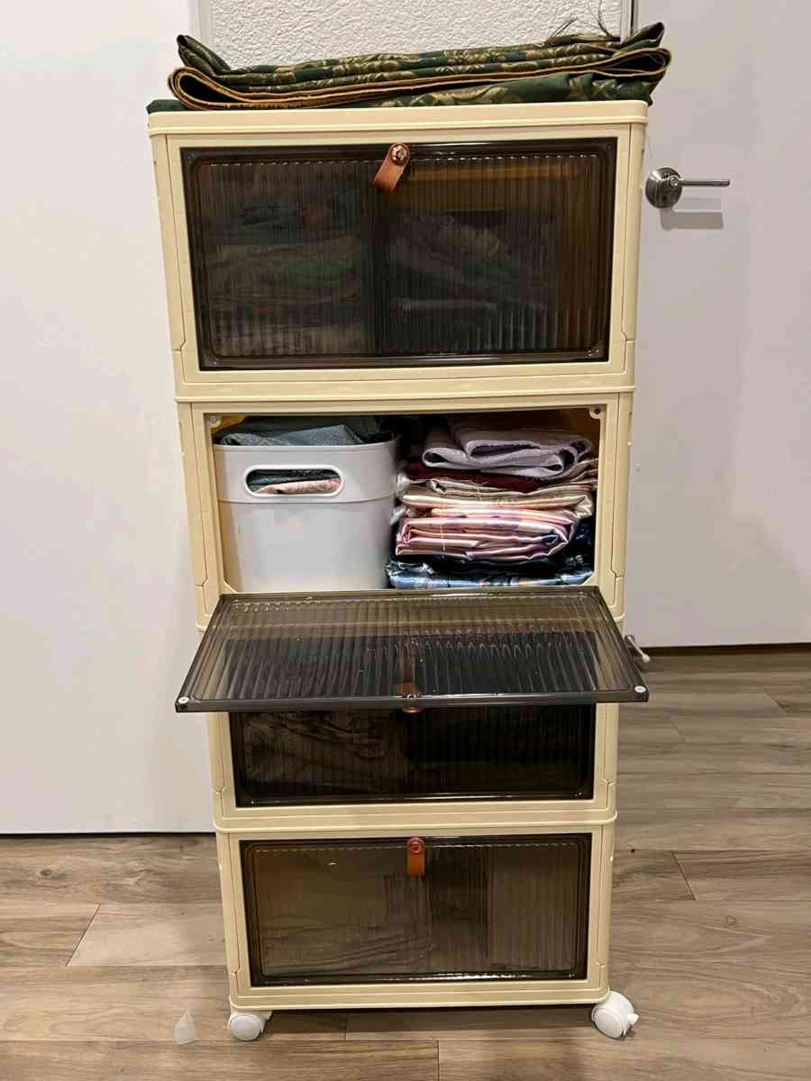 Amazon 4 tier magnetic drawer rack storage bin collapsible - Detroit, Michigan - FleaMarketBay