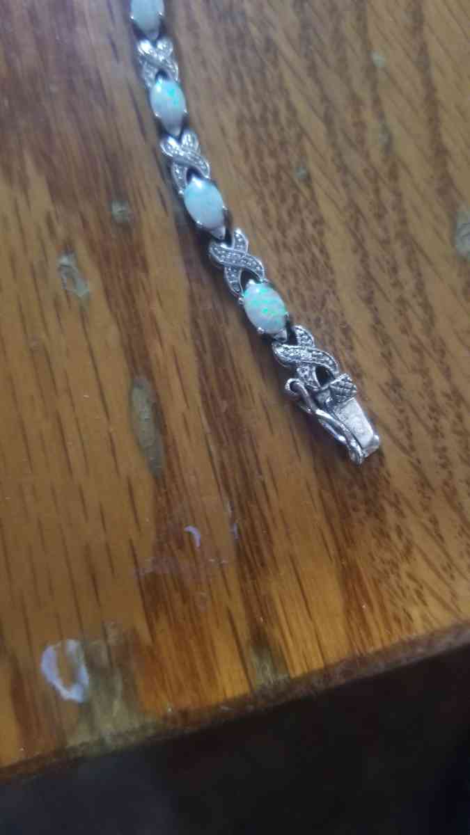 Opal and Diamond Tennis Bracelet - Hudson, New Hampshire