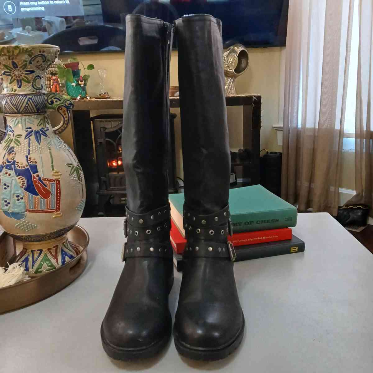 Torrid Buckle detail wide calf boots for Women Size 11ww - Indianapolis, Indiana - FleaMarketBay