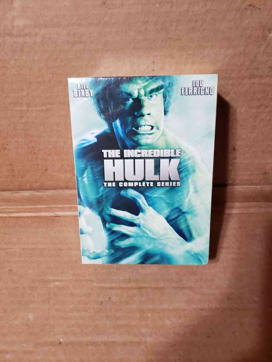 The Incredible Hulk the Complete Series DVD Box Set NEW - San Antonio, Texas - FleaMarketBay