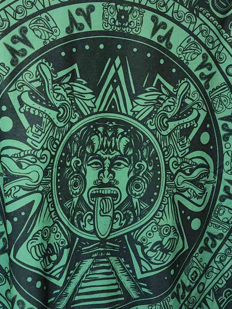 Mexico Aztec calendar jersey - Palo Alto, California - FleaMarketBay