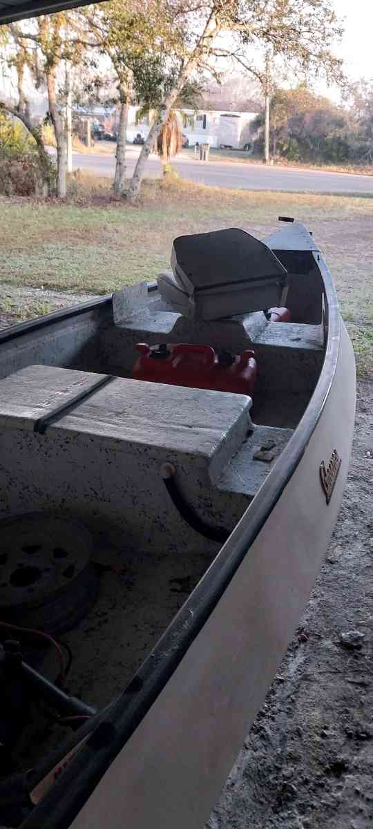97 Gheen boat rated for 15h motor with trailer - Lake Wales, Florida - FleaMarketBay