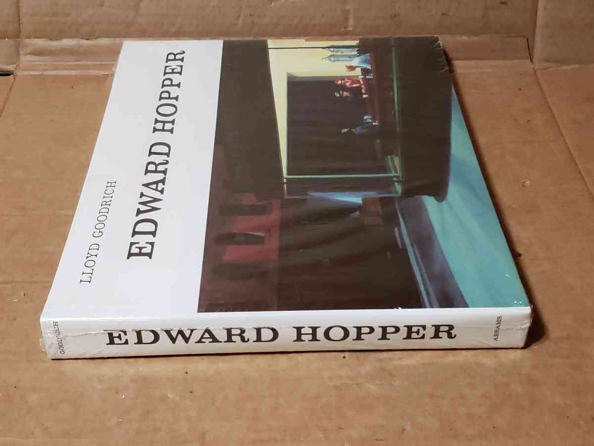 Edward Hopper Lloyd Goodrich Hardcover Art Book Abrams NEW - San Antonio, Texas - FleaMarketBay