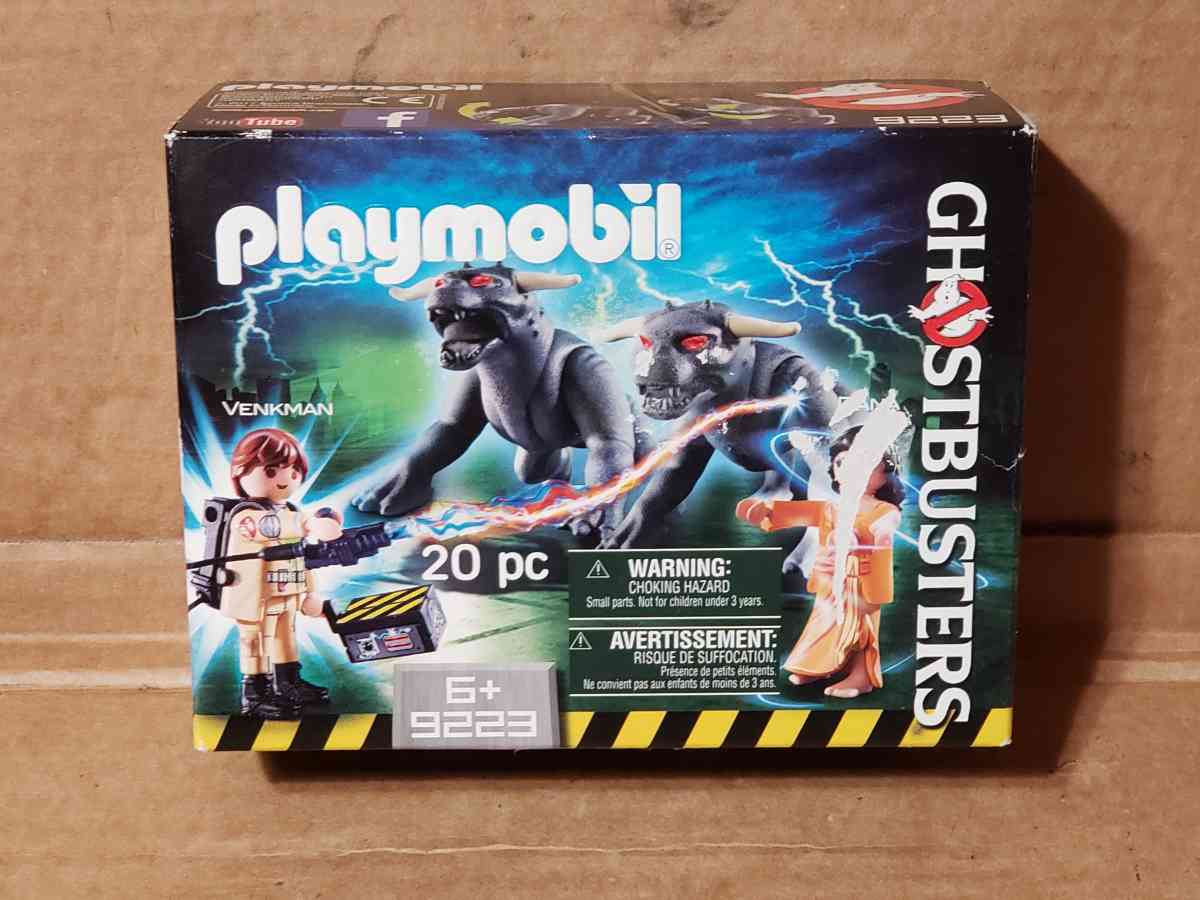 PLAYMOBIL Ghostbusters Terror Dogs 9223 Venkman 20 PC NEW - San Antonio, Texas