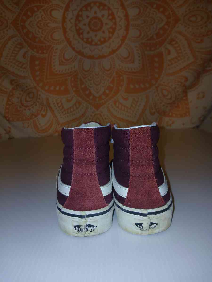 Vans Shoes Womens 75 Sk8Hi Old Skool High Top Sneakers - Jackson, Michigan - FleaMarketBay