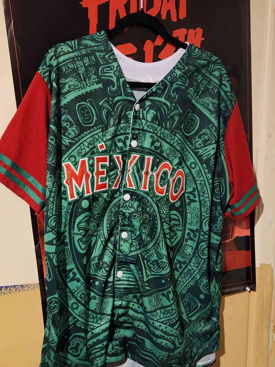 Mexico Aztec calendar jersey - Palo Alto, California - FleaMarketBay