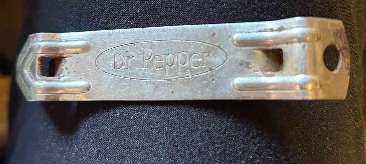 vintage Dr Pepper can and bottle opener - Obion, Tennessee - FleaMarketBay