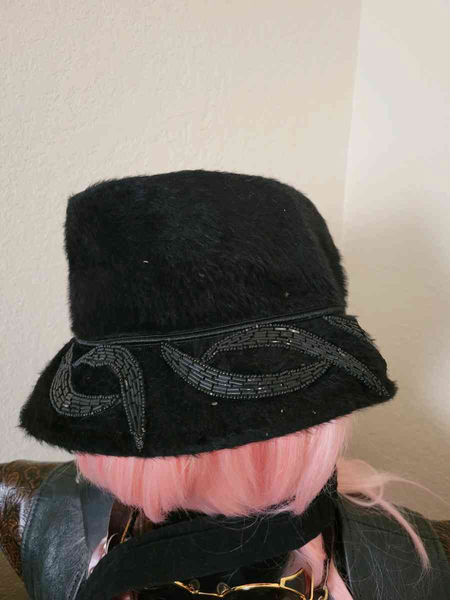 vintage fur hat - Norman, Oklahoma
