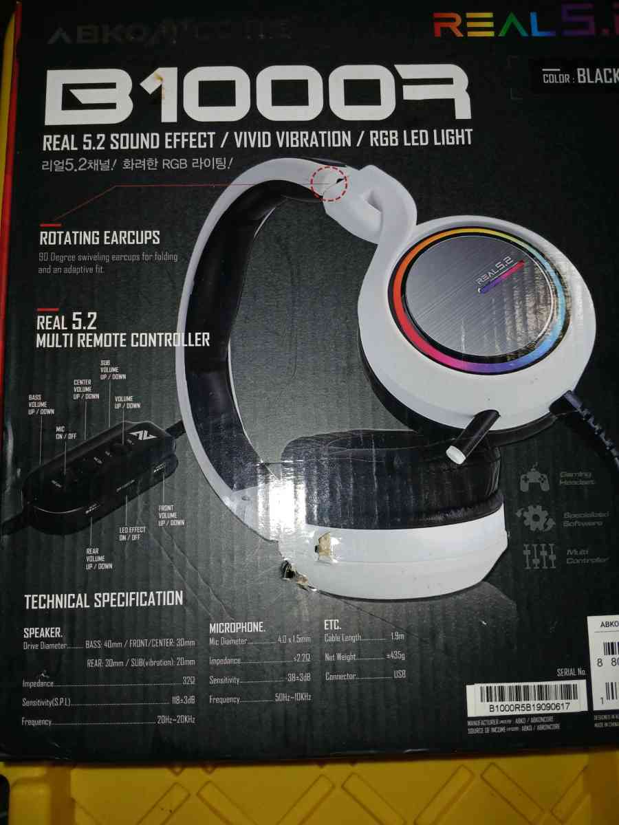ABKONCORE 52 HEADPHONES - Visalia, California
