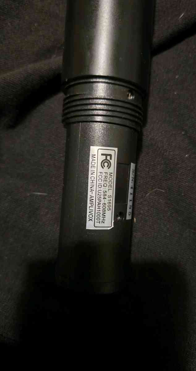 AMPLIVOX Portable Sound Systems Microphone - Long Beach, California - FleaMarketBay