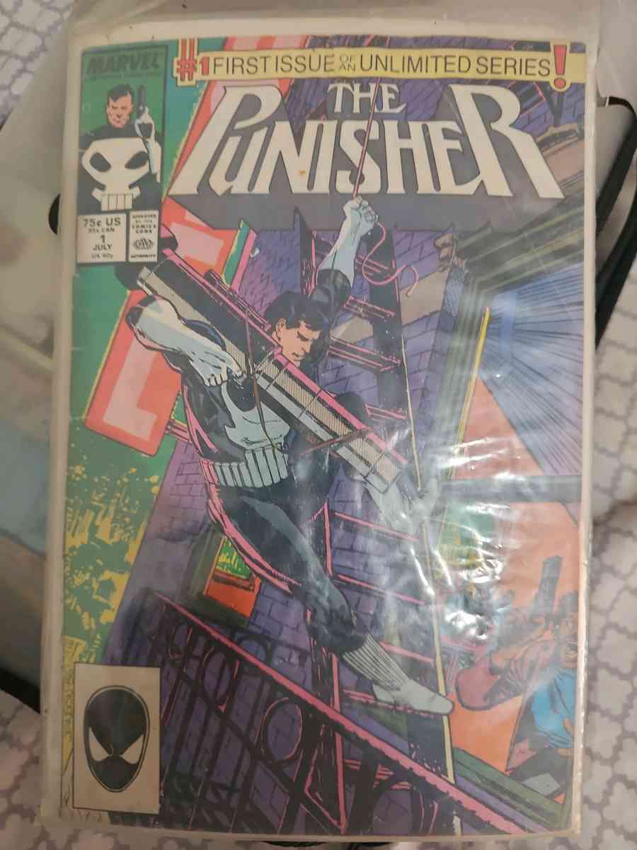 The actual first print Punisher 1 - Bronx, New York