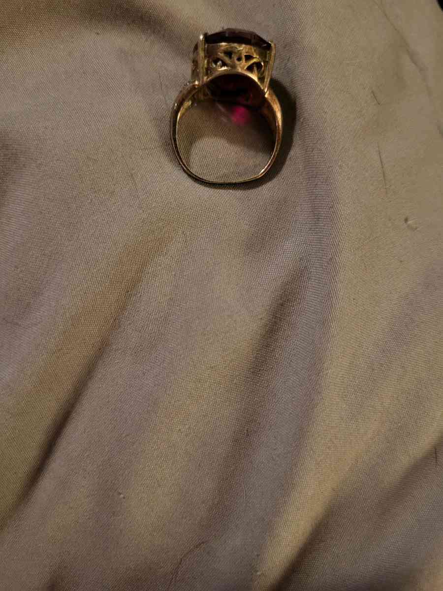 Sterling silver ruby ring - Morrilton, Arkansas - FleaMarketBay