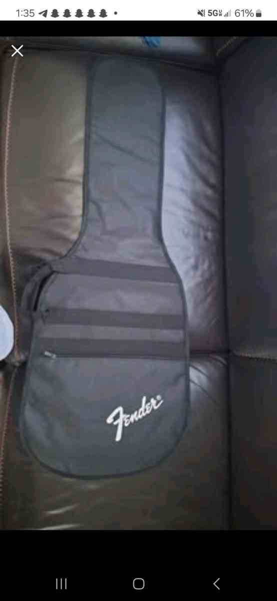 Black Electric guitar fender squier stratocaster - Hubbard, Ohio - FleaMarketBay