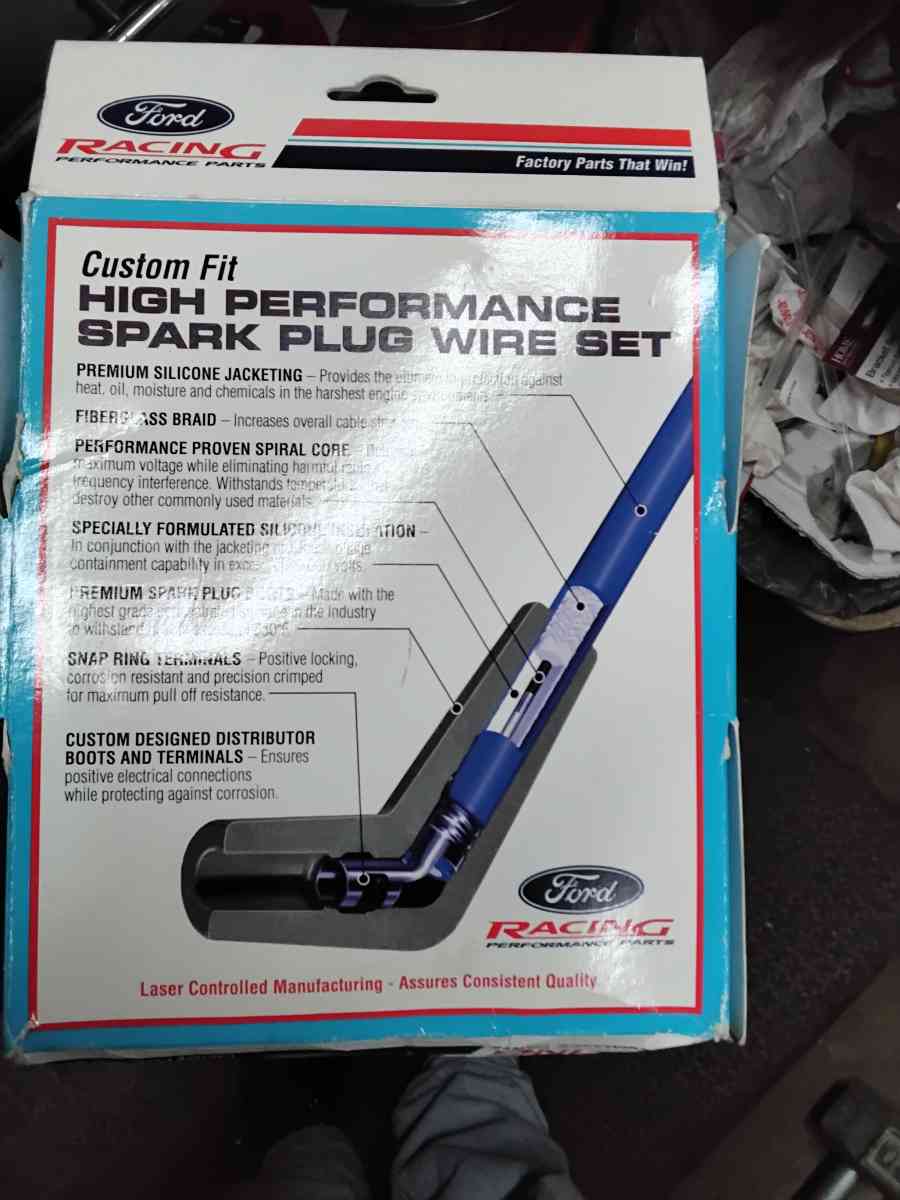 Ford Mustang Spark Plug Wires For 46L Motor Brand New - Williamstown, New Jersey - FleaMarketBay