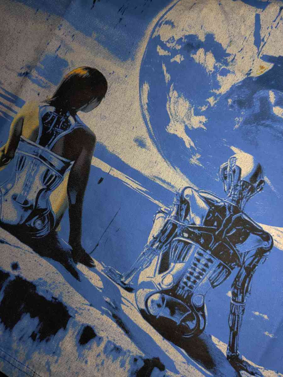 Godspeed Artificial Love TShirt Royal Washed - Union, New Jersey - FleaMarketBay