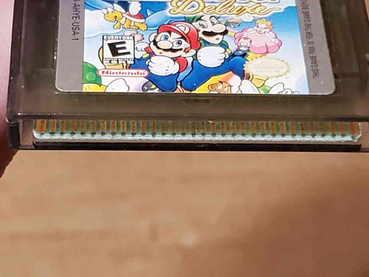 Super Mario Bros Deluxe  Cartridge Only Nintendo Game Boy Co - San Antonio, Texas - FleaMarketBay
